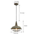 Vintage Industrial Lighting Fixtures Ceiling Pendant Blue